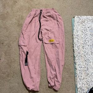 Pink joggers